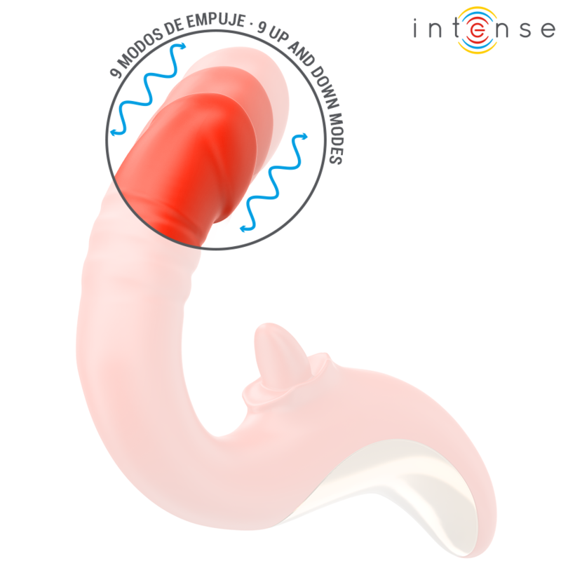 U-Shaped Couples Vibrator Red, Dual Motors, Waterproof – INTENSE  Paulina