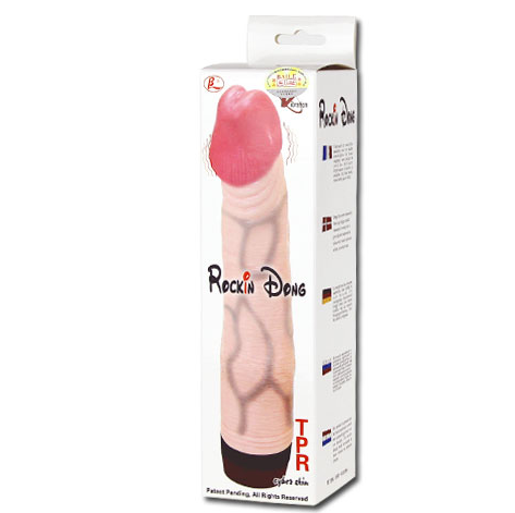Rockin Dong Vibrating Realistic Dildo | 21.5 cm x 4.0 cm | BAILE