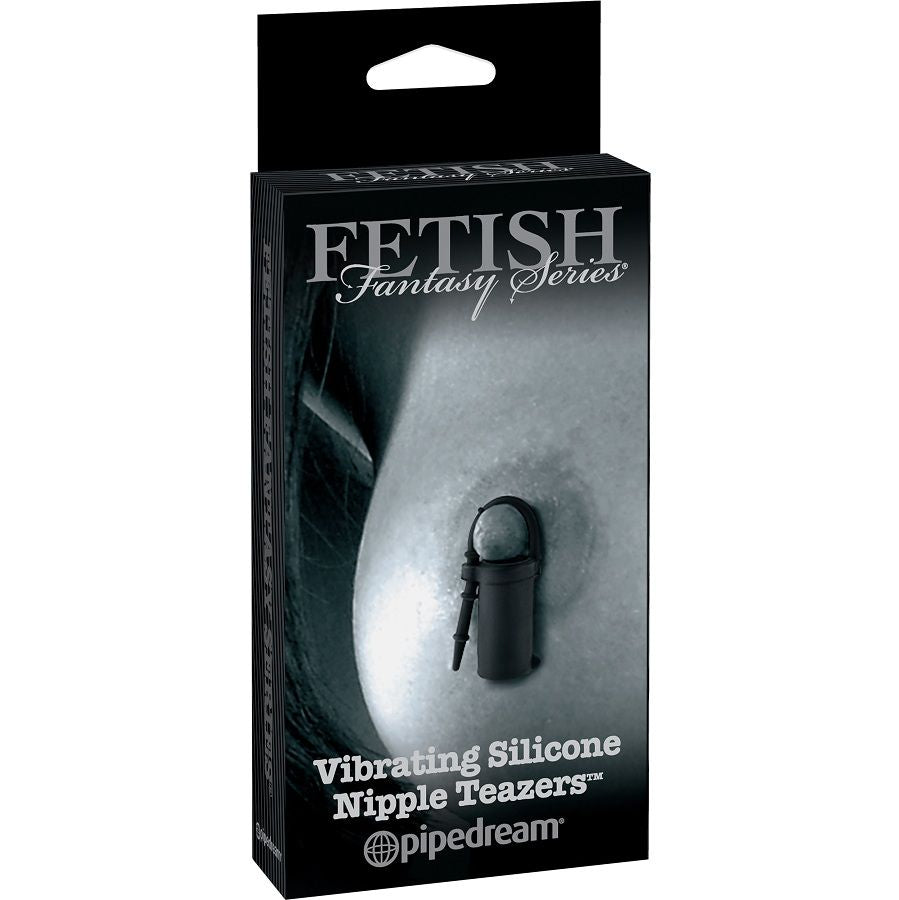 Silicone vibrating nipple clamps | FETISH FANTASY LIMITED EDITION