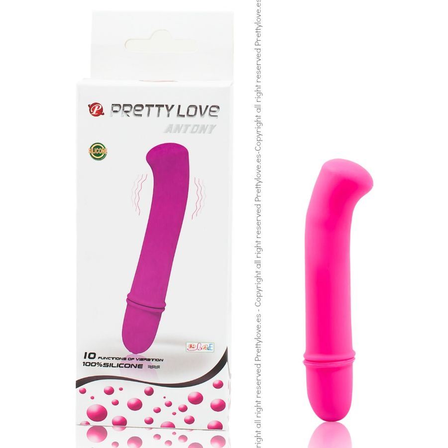 Lilac mini vibrator, 10 modes | 12.5 cm × 2 cm | PRETTY LOVE