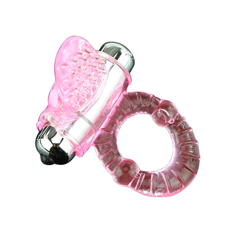 Sweet Vibrating Penis Ring Pink | 10 Modes | 4.6 cm OD | BAILE