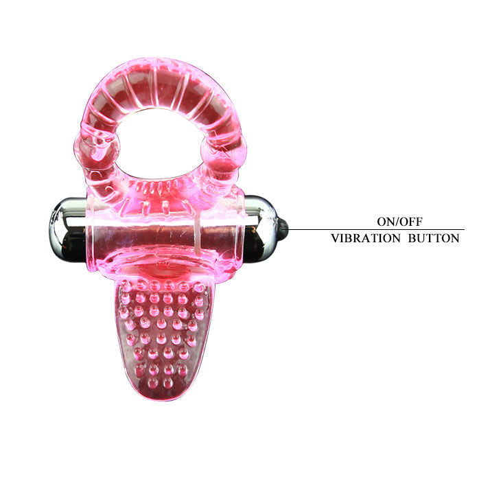Sweet Vibrating Penis Ring Pink | 10 Modes | 4.6 cm OD | BAILE