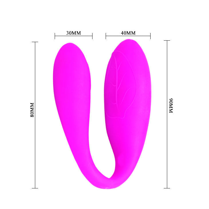 Pretty Love – Fascination U-Shaped Couples Vibrator | 30 Functions | Lilac