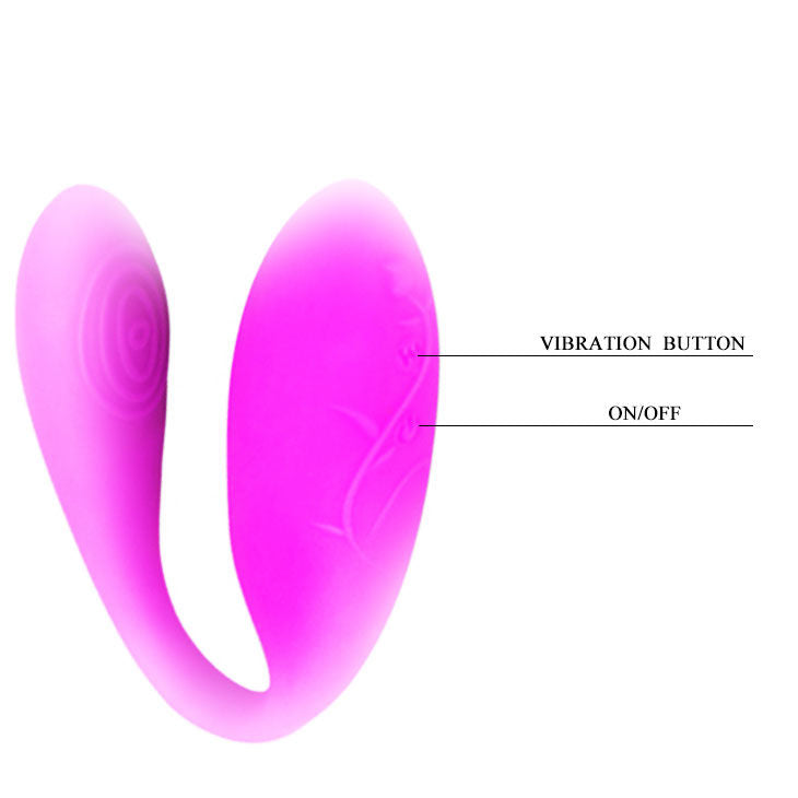 Pretty Love – Fascination U-Shaped Couples Vibrator | 30 Functions | Lilac