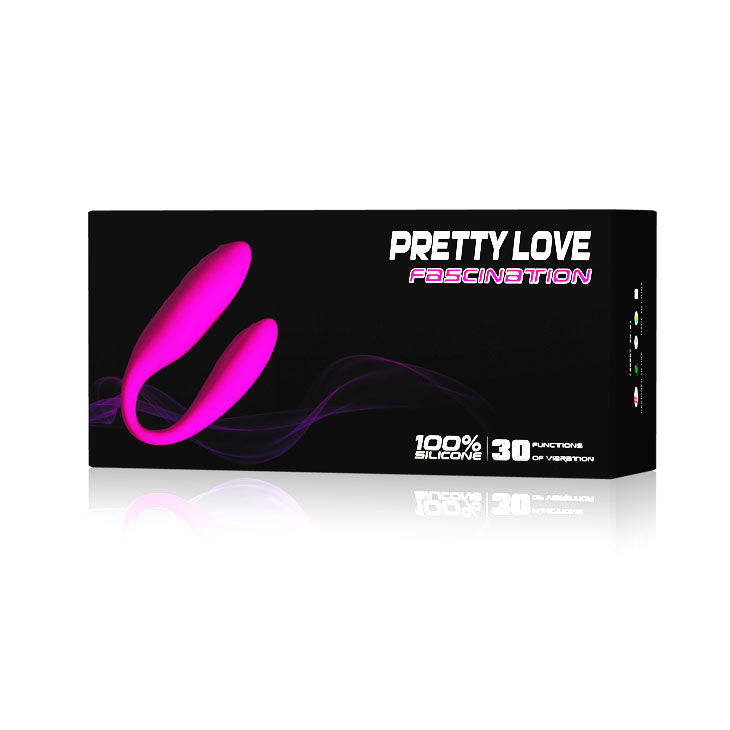 Pretty Love – Fascination U-Shaped Couples Vibrator | 30 Functions | Lilac