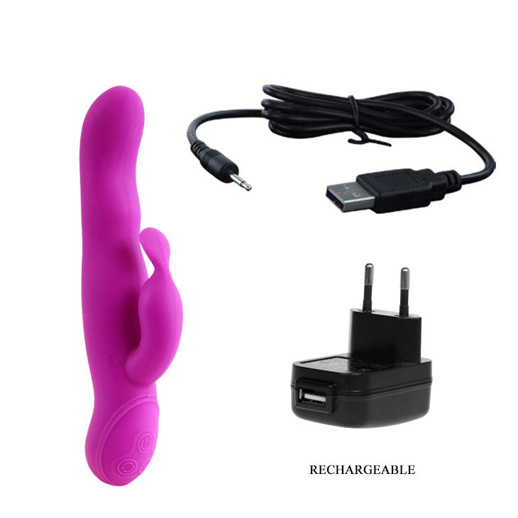 Highgrade Hale Vibrator Rotator Lilac | 23.1 cm x 3.7 cm | PRETTY LOVE