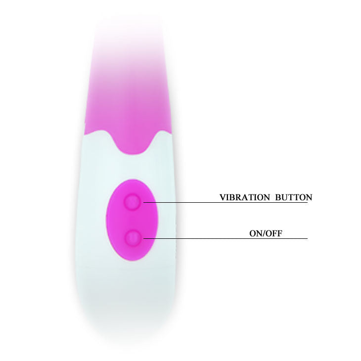 Charles Silicone Vibrator – 18 cm – Pretty Love