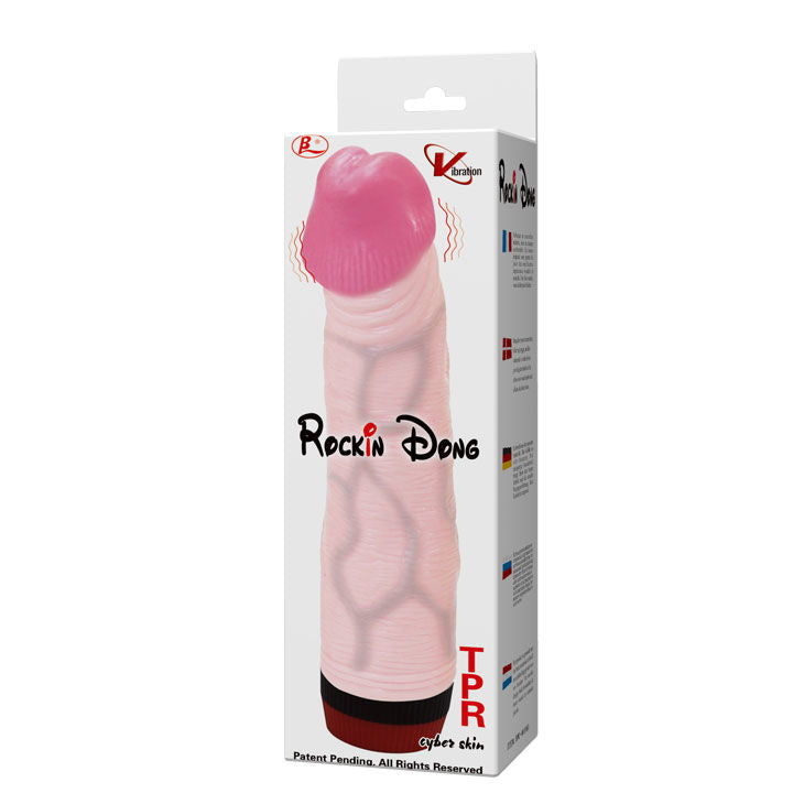 Rockin Dong Vibrating Realistic Dildo | 21.5 cm x 4.0 cm | BAILE