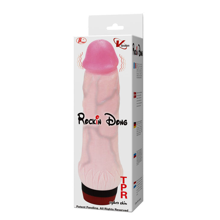 Rockin Dong Vibrating Realistic Dildo II | 21.5 cm x 5.0 cm | BAILE