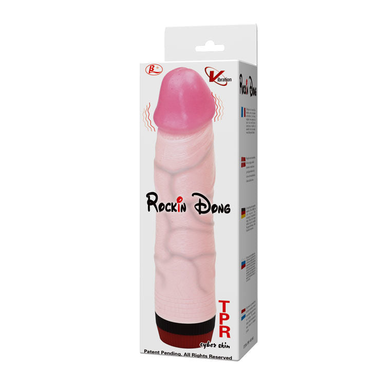 Rockin Dong Vibrating Realistic Dildo III | 21.5 cm x 4.0 cm | BAILE