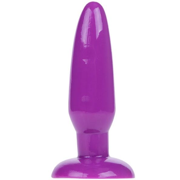 Small Jelly Anal Plug with Suction Cup Pink | 15 cm x 4 cm | BAILE