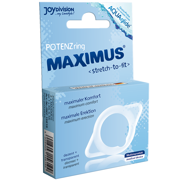 Maximus Erection Ring – Medium, Elastic, Pump-Compatible