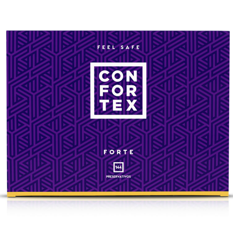 CONFORTEX Nature Forte Condoms – 144 Units