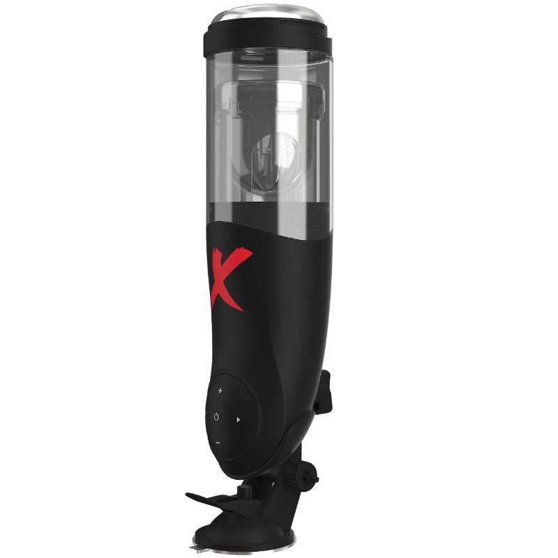 Deluxe Mega-Bator Automatic Stroker | Rotation + Thrust | 3 Toppers | PDX Elite