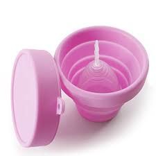 Microwave Menstrual Cup Sterilizer | Foldable Silicone | NINA KIKÍ