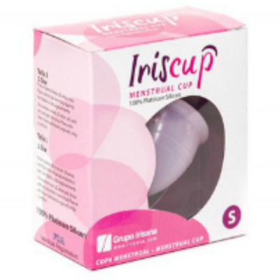 Menstrual Cup Small (S) Pink + Sterilizer Bag | IrisCup