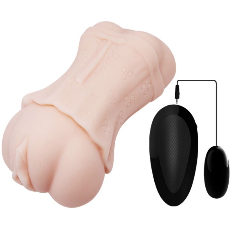 Crazy Bull Waterskin Vagina Masturbator with Vibrating Bullet