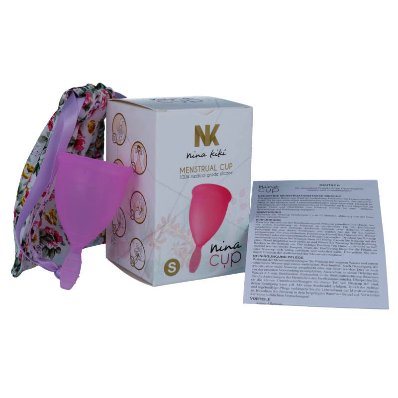 Menstrual Cup Purple | Size S (40 mm, 15 ml) | NINA KIKÍ