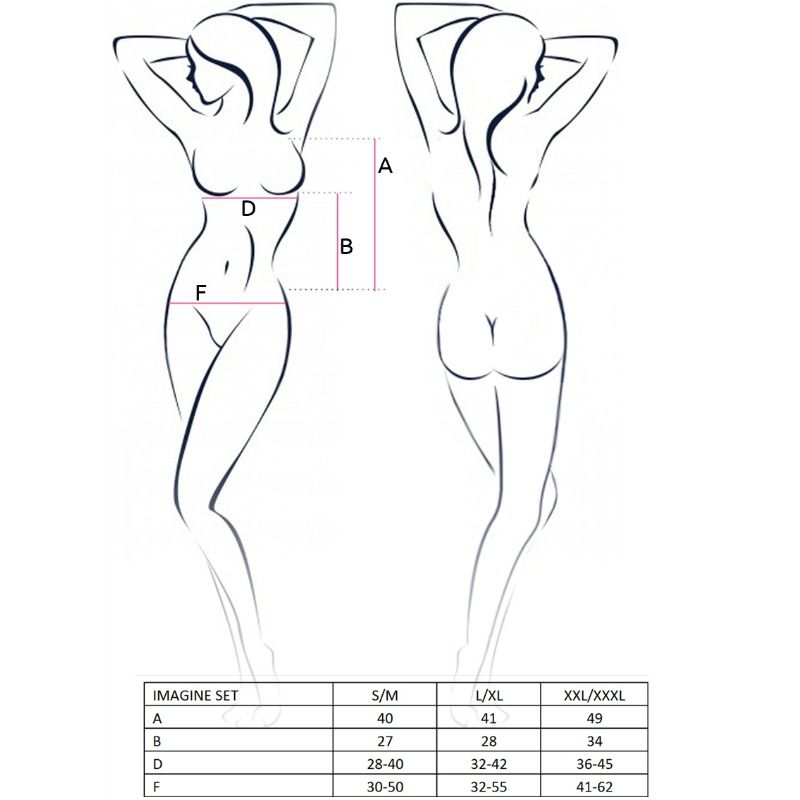 PASSION - WOMAN IMAGINE SET SIZE L/XL