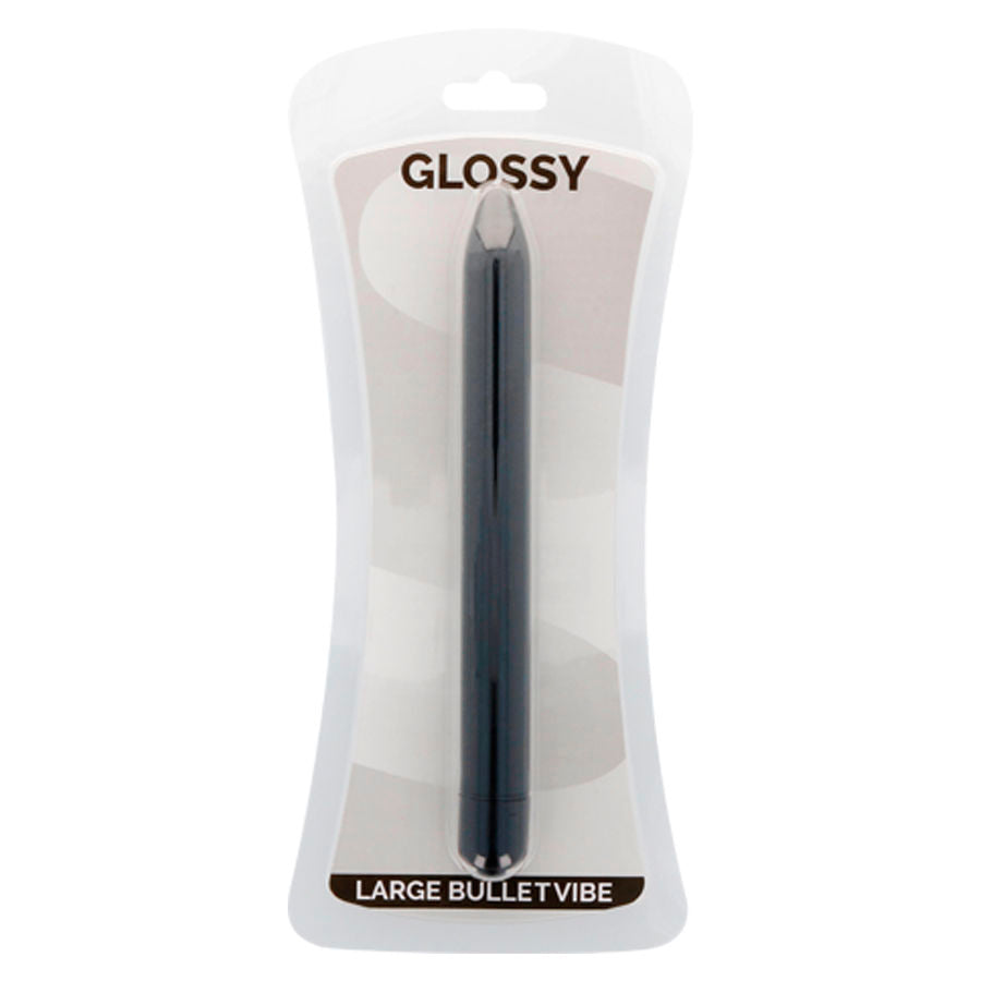 Slim Vibrator Black – 16.5×1.8 cm