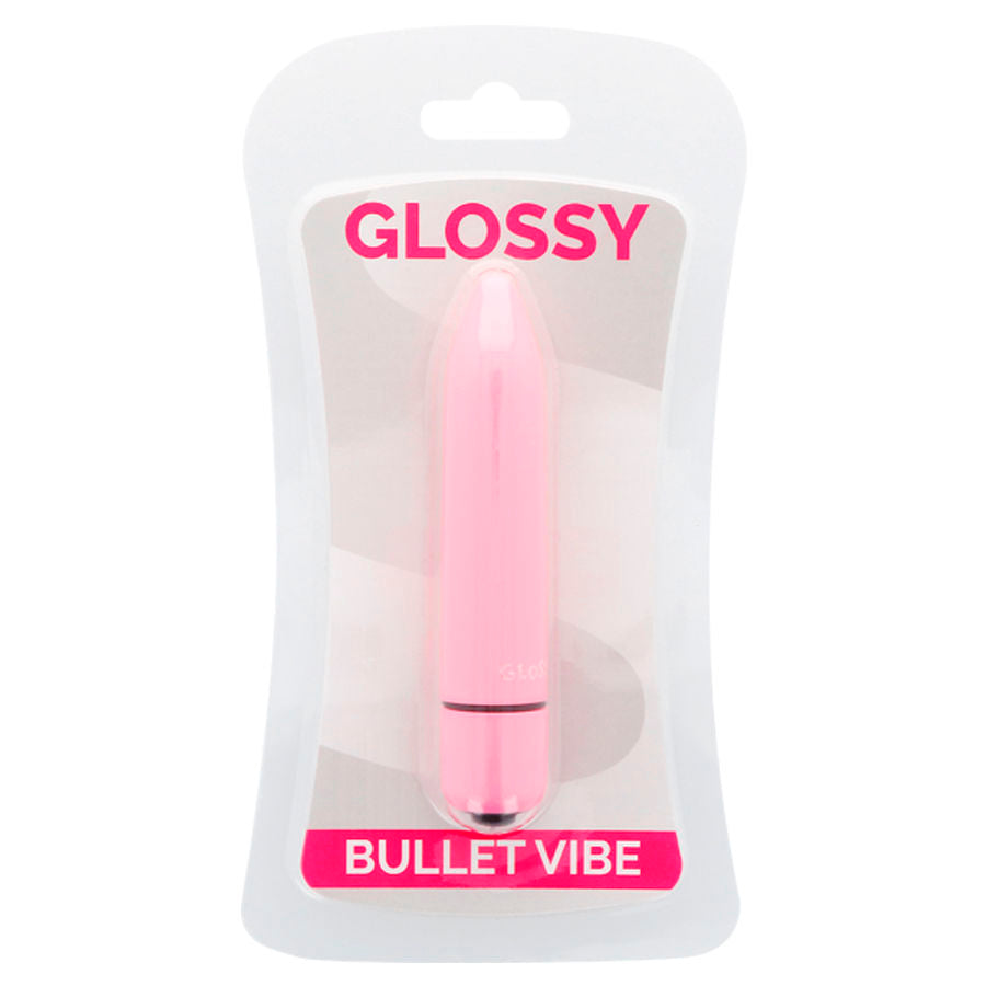 Glossy Thin Vibrator Pink – 17,500 RPM