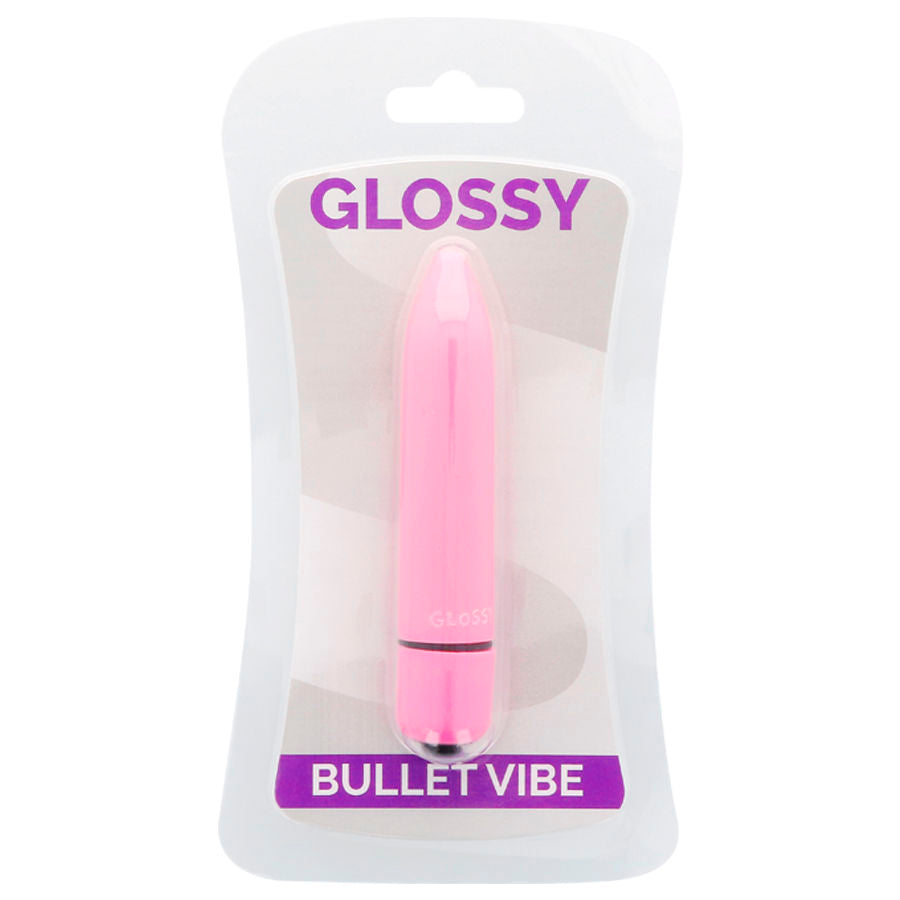Glossy Thin Vibrator Deep Rose – 17,500 RPM