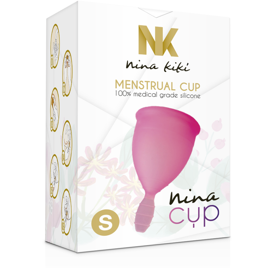 Menstrual Cup Pink | Size S | 40 mm | NINA KIKÍ