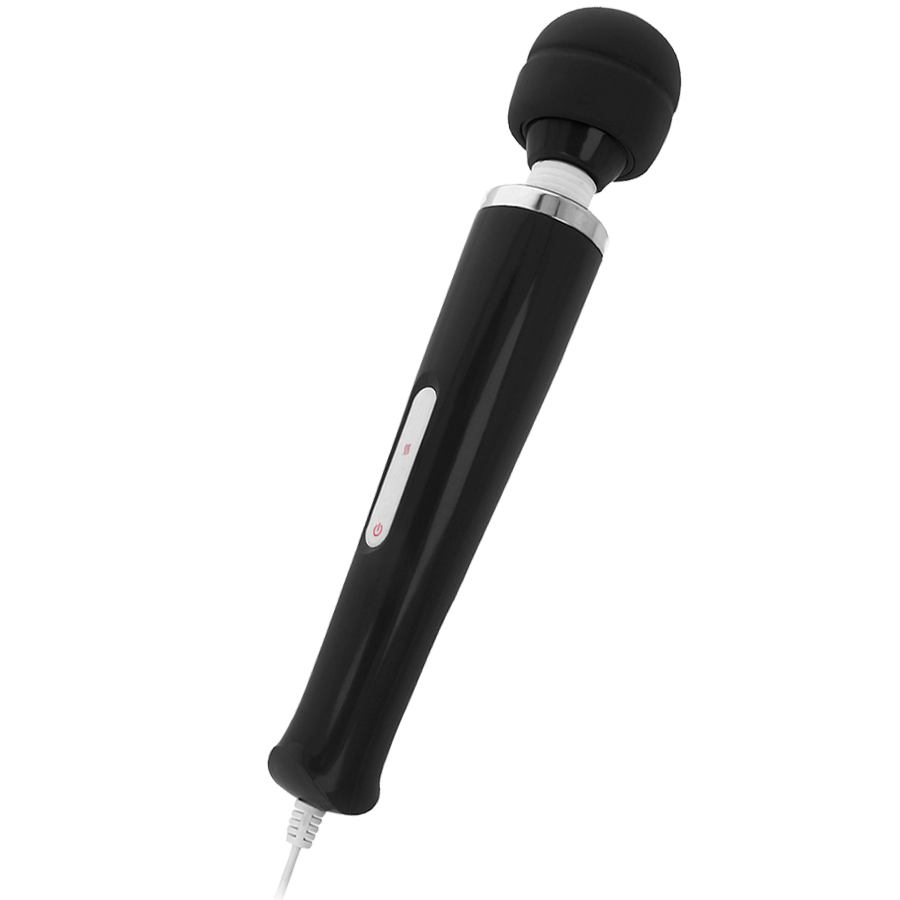 Keanu Wand Massager Black, 8 Modes, Mains Powered - Intense
