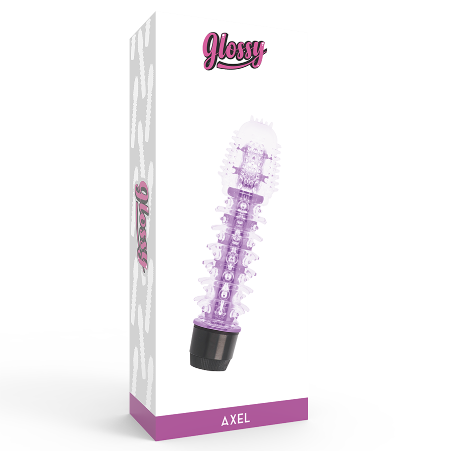 Axel Vibrator Lilac – 14 cm, TPE, Multi‑Speed