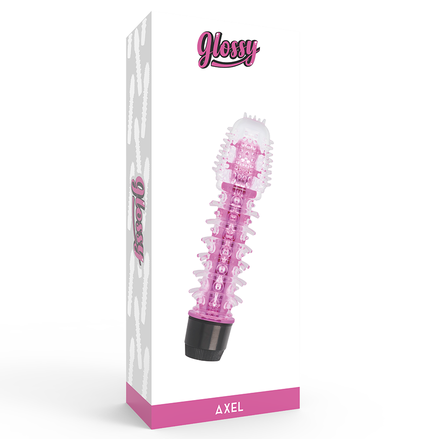 Axel Vibrator Pink – 14 cm, TPE, Multi‑Speed