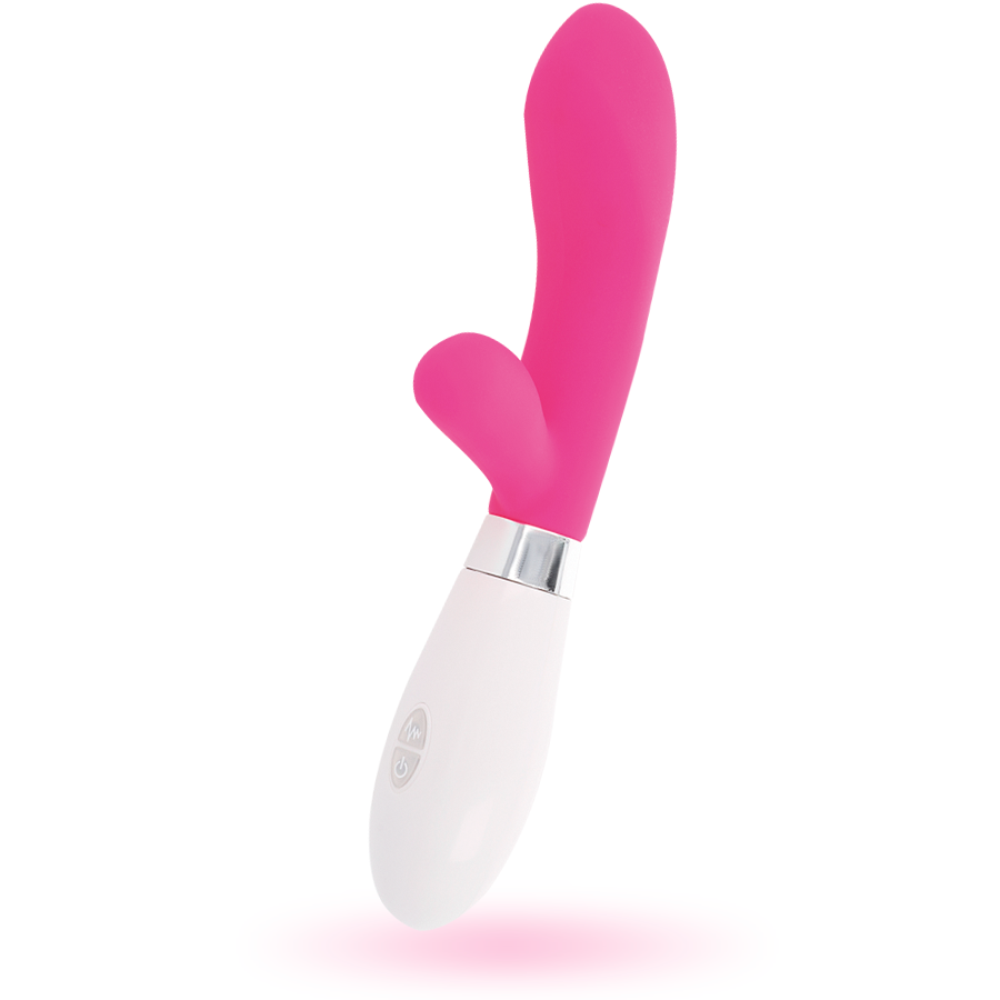 Jackson Rabbit Vibrator Pink – 12 cm Dual‑Motor, 10 Modes