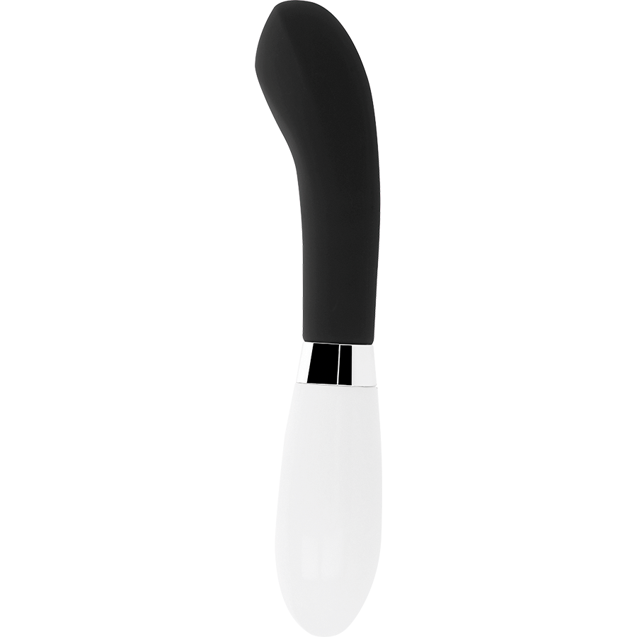 John Vibrator Black – 12 cm Curved Massager, 10 Modes