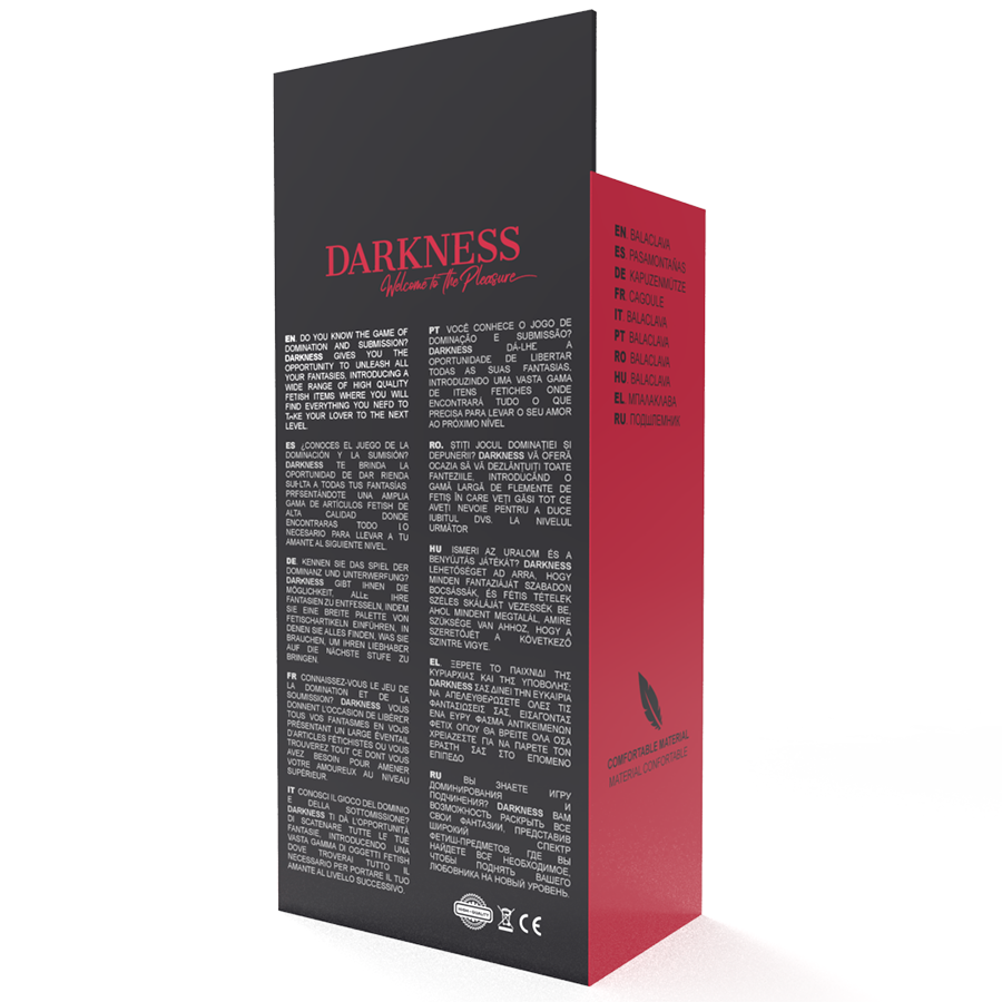 Submission Mask Black - DARKNESS