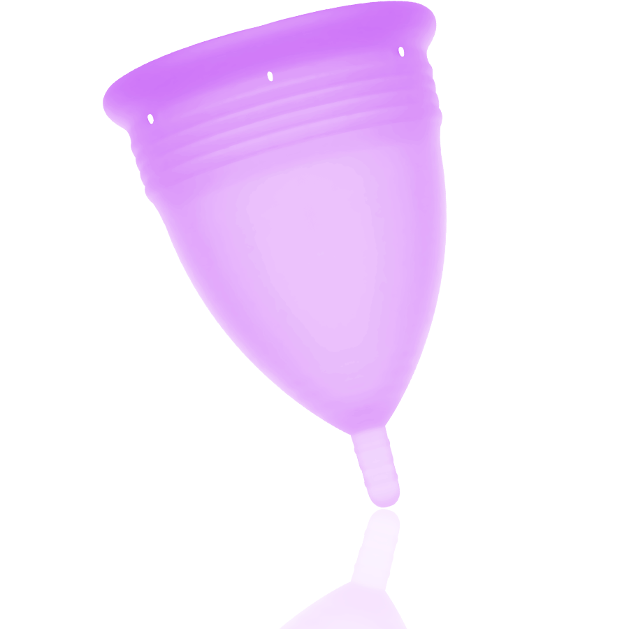 FDA Silicone Menstrual Cup Violet – Size S (15 ml) | STERCUP