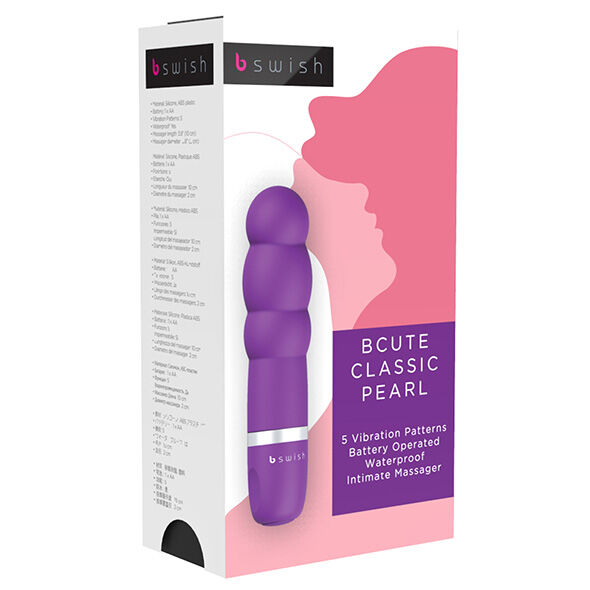 Curved silicone vibrator | 11 cm × 2.3 cm | B SWISH
