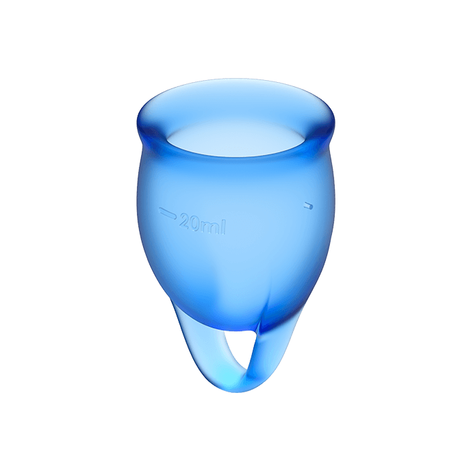 Feel Confident Menstrual Cup Set Clear (15 ml + 20 ml) | Satisfyer