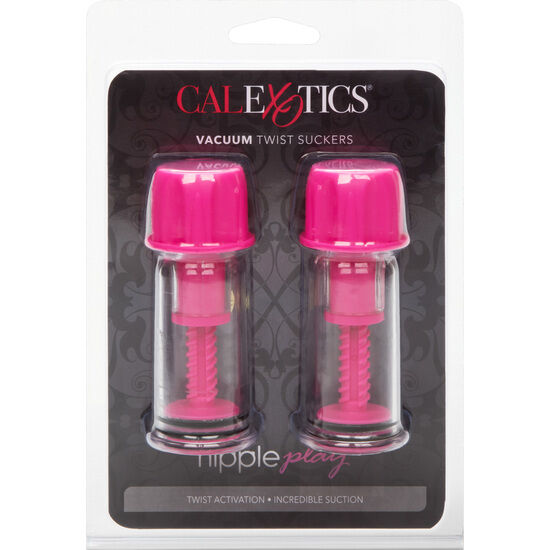 CALEXOTICS - VACCUM TWIST PINK NIPPLES STIMULATING WAVES