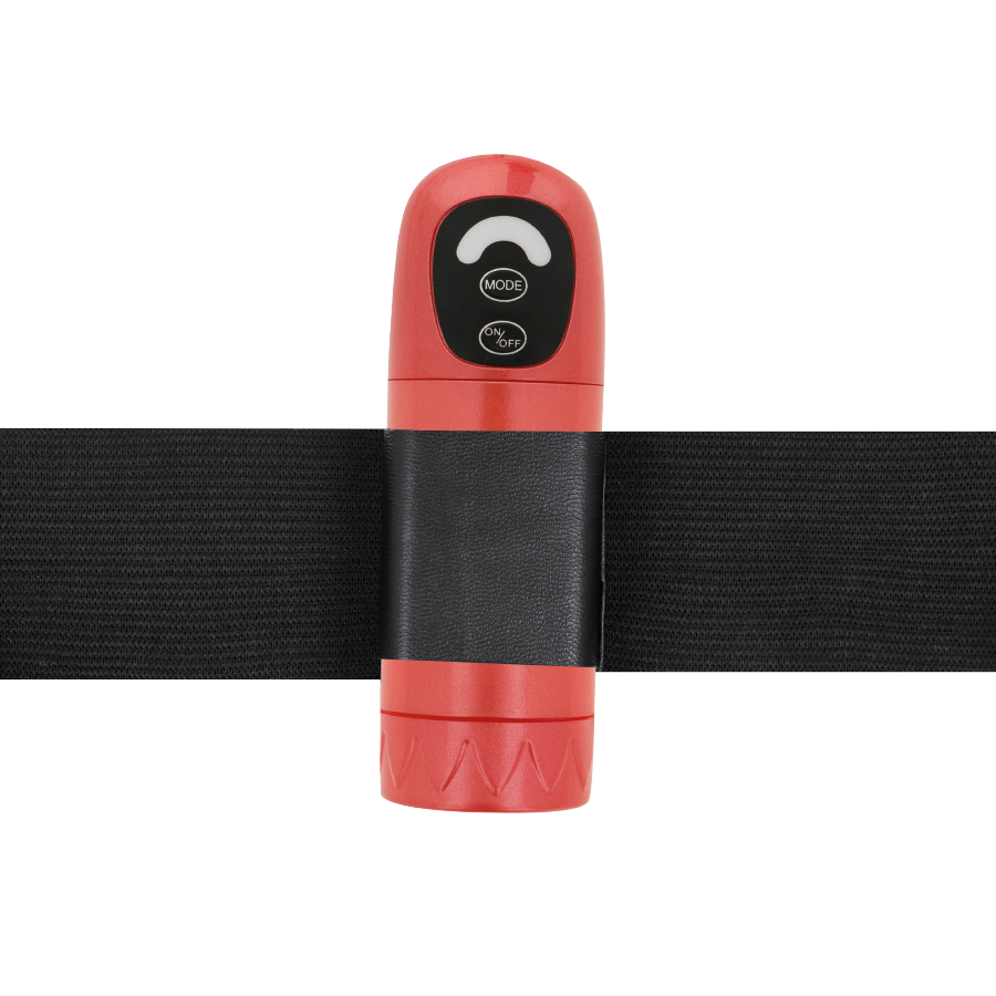 Daniel Rotating Vibrating Strap-On Harness – 18 cm x 3.5 cm – Harness Attraction