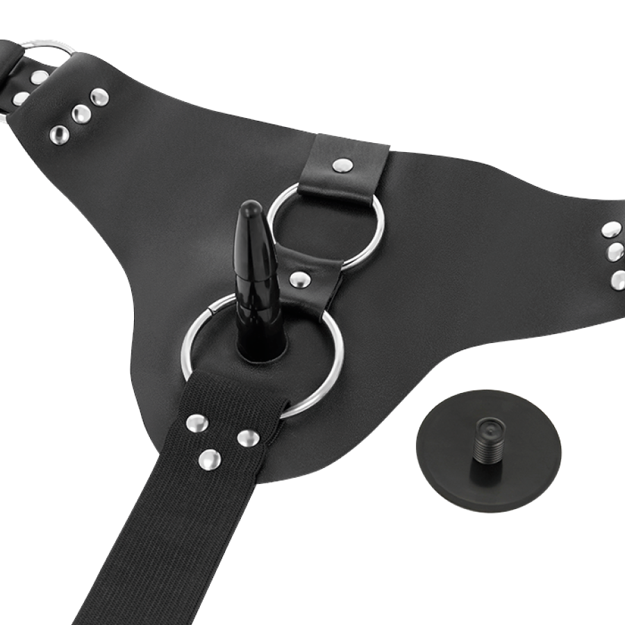 Murdock Strap-On Harness with 2 Realistic Dildos 19.8 cm x 4 cm – Harness Attraction
