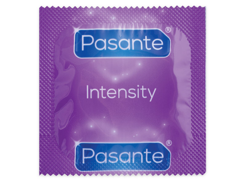 Ribs and Dots Intensity Condoms 52 mm 12 Units – PASANTE