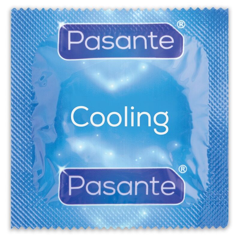 PASANTE Climax Textured Condoms - Heat and Cool Mix - 52 mm - 12 units