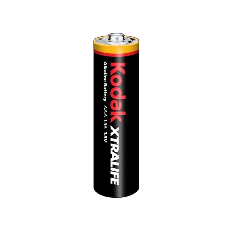 Kodak Xtralife Alkaline AAA Batteries (LR03) | 1.5V | 4 Units