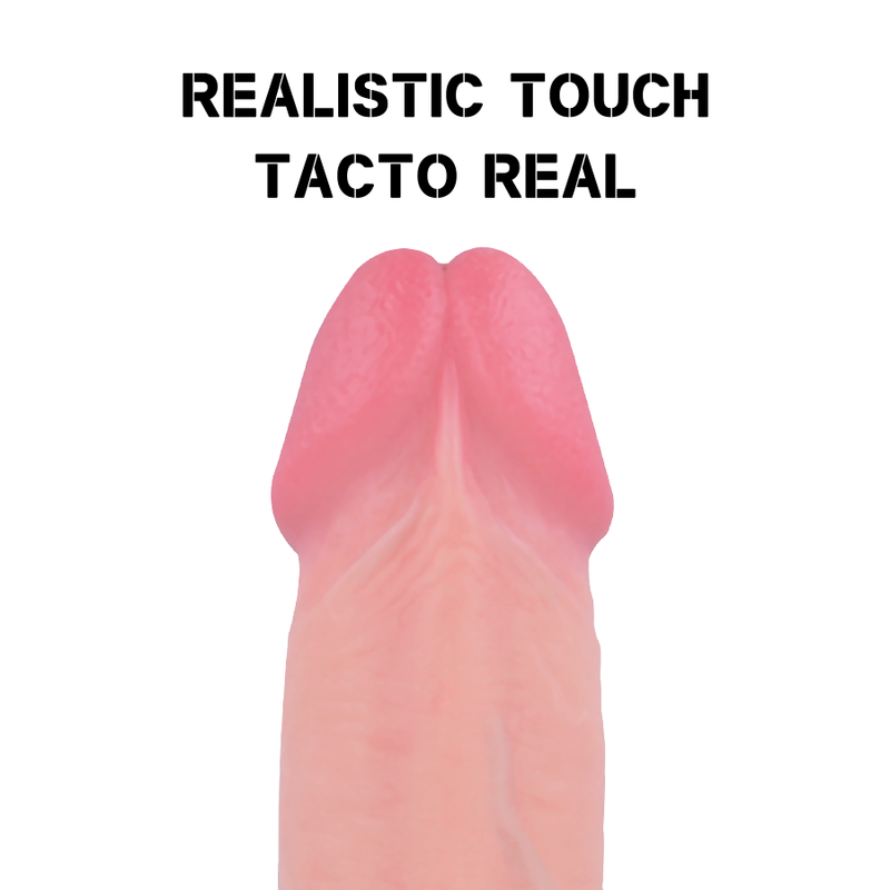 Harness + Dual-Density Realistic Dildo 14 cm x 4.46 cm - RockArmy Tiger
