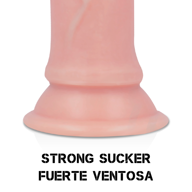 HARNESS + Liquid Silicone Realistic Dildo 24 cm x 4.77 cm | Dual Density, Suction Cup – Rock Army