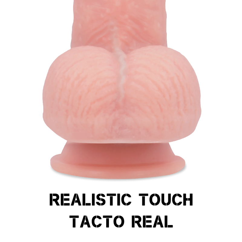 HARNESS + Liquid Silicone Realistic Dildo 24 cm x 4.77 cm | Dual Density, Suction Cup – Rock Army